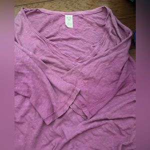 Free people purple shirt
